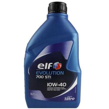 Imagem de Kit com 4 oleo evolution 700 sti 10w40 - elf - MARCA