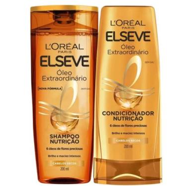 Imagem de Kit Shampoo e Condicionador Elseve Óleo Extraordinário 200ml