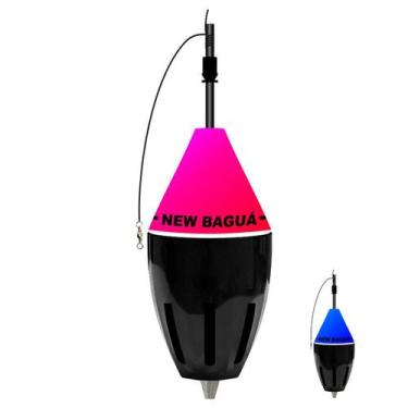 Imagem de Boia Cevadeira JR New Bágua com Copo Preto (60g) - Jr Pesca
