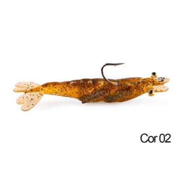 Imagem de Isca Artificial W146.8 Camarão de Silicone Dourado 002 - Maruri, Doura