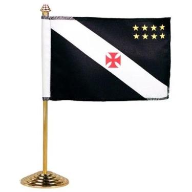 Imagem de Bandeira de Mesa do Vasco da Gama - JC Flamulas