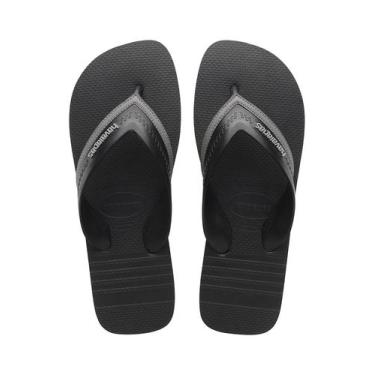Imagem de Chinelo Hybrid City, Havaianas, Cinza aco, 35/36