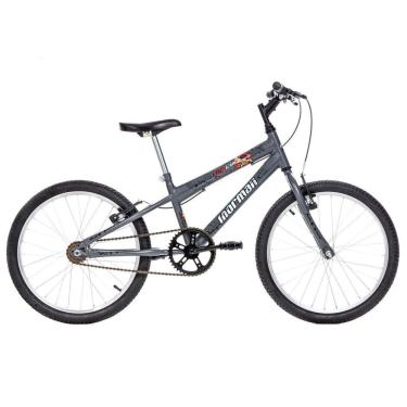 Imagem de Bicicleta Top Lip Mountain Bike Aro 20 Quadro Aço 1v V-brake Infantil Grafite Mormaii