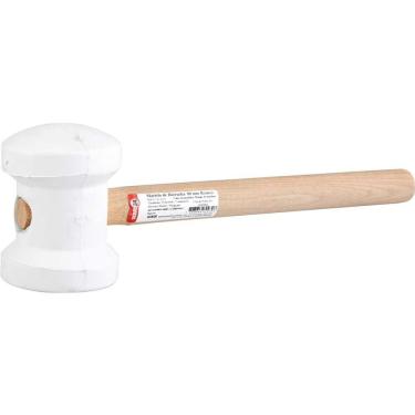 Imagem de Martelo de Borracha 80mm 32355954 para Pisos Cerâmicos Porcelanatos e Azulejos Branco Nove54