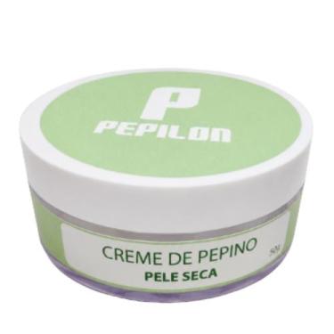 Imagem de Creme Hidratante Facial de Pepino para Pele Seca 50g - Pepilon