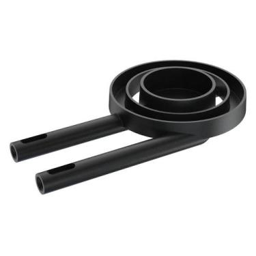 Imagem de Queimador Duplo para Fogão Industrial Ferro Fundido 20,2cm Libaneza