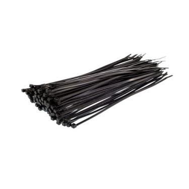 Imagem de 1.000 Abraçadeira Cinta Plástica Nylon 30cm - AAZ, Preto