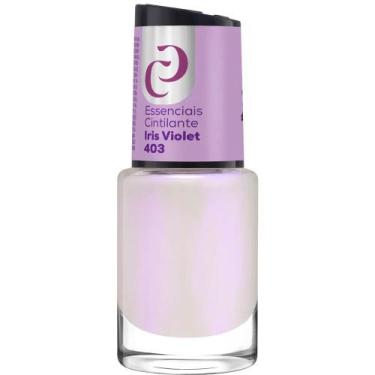 Imagem de Esmalte Cora O Melhor 10ml Essenciais Cintilante Iris Violet nº403