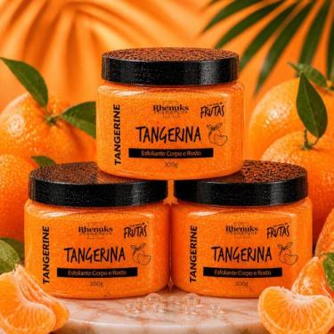 Imagem de Kit 3 Esfoliante Rosto e Corpo 300g Diversas Fragrancias Pele Macia e 