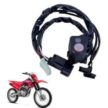 Imagem de Botão Mata Motor Para Honda Crf 250F Nacional Corta Corrente - Condor