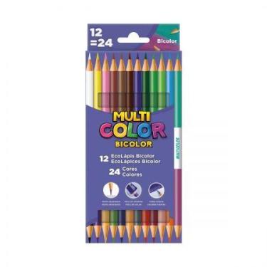Imagem de Lápis de cor bicolor 24 cores 510617 - Multicolor - MultiColor Faber-C