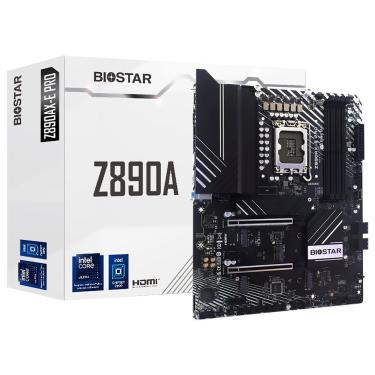 Imagem de Placa Mãe Biostar Z890AX-E Pro com DDR5 e Pcie 5.0 para Gamers RGB ATX 128GB