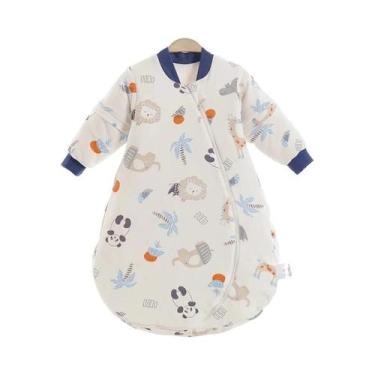 Imagem de Saco De Dormir Para Bebê 2.5Tog Primavera Outono Algodão Fino Em Forma