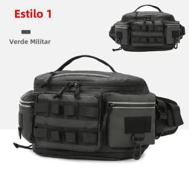 Imagem de Bolsa De Cintura Masculina Para Esportes Ao Ar Livre, Mochila Molle Co