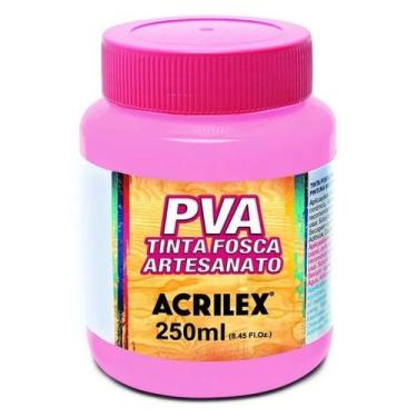 Imagem de Tinta Pva Fosca 250ml Cor 537 Rosa Acrilex
