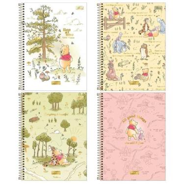 Imagem de Caderno Pooh Capa Dura SORTIDO C/ 80 Folhas Formato 200mm x 275mm Pape