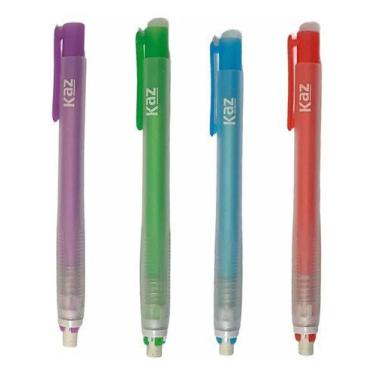 Imagem de Caneta Borracha Kaz Auto Eraser Kit 6 Unidades Retangular