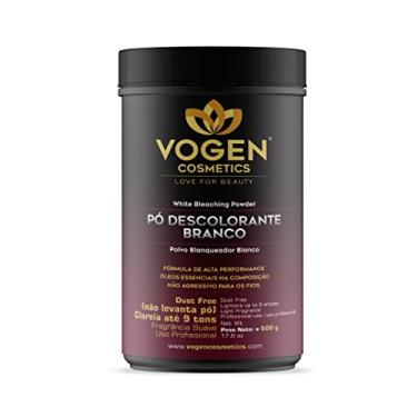 Imagem de Pó Descolorante Branco Vogen Cosmetics Dust Free Clareia até 9 Tons 500g - 1 Unidade