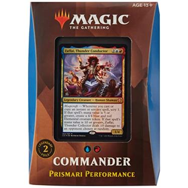 Imagem de Magic The Gathering Strixhaven Commander Deck – Prismari Performance (Blue-Red)