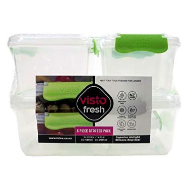 Imagem de WC Redmon Pacote Visto Fresh Variety - conjunto de 6 armazenamento, múltiplo, transparente