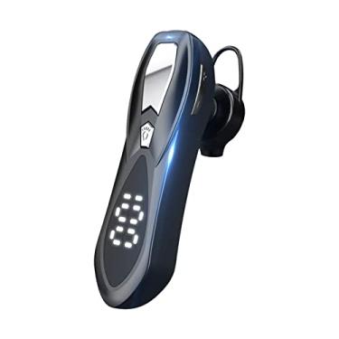 Imagem de Fones de ouvido Bluetooth sem fio, fones de ouvido Bluetooth 5.0 portátil, fone de ouvido esportivo estéreo, azul, preto