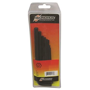 Imagem de Bondhus 12335 Conjunto de 9 Chaves em L hexagonais longas (5/64-3/8") sem bolsa de 7/64 e 9/64