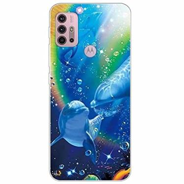 Imagem de Para Motorola Moto G60S G60 Capa de telefone de silicone macio paisagem Slim TPU para Moto G30 G20 Capas G 60s 60 Capa Funda Bonito, 7, Para Moto G20