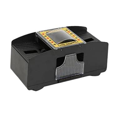 Imagem de Card Shuffler USB e ferramenta por bateria de cartas comerciais Accs Casino de eletrônico Cartas de pôquer para torneio, 2 convés