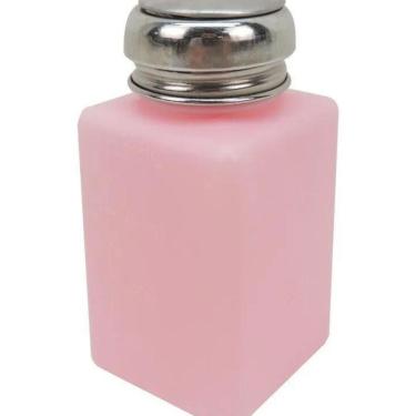 Imagem de Porta Acetona Com Dosador Manicure E Pedicure 200Ml - Rosa