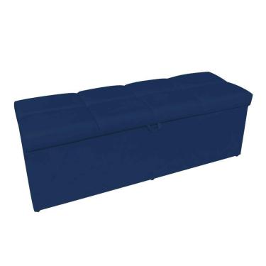 Imagem de Calçadeira Nina 0,90cm Suede Azul Marinho