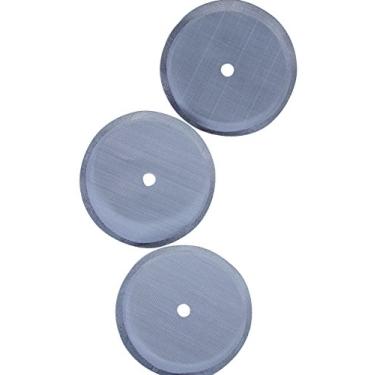 Imagem de MIRA Filtros de prensa francesa de aço inoxidável, conjunto com 3, serve para a maioria das prensas francesas de 963 g