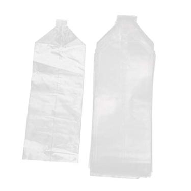 Imagem de Homyl 50 peças de sacos de plástico para envio ou transporte de peixes, camarões, animais aquáticos - 12 x 33 cm