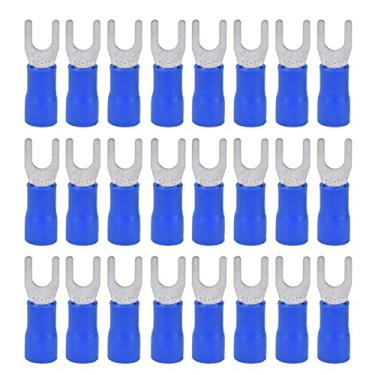 Imagem de Terminal tipo pá, conector de fio Conexão estanque Cobre PVC 50 peças 19A Corrente máxima para o equipamento