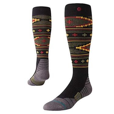 Imagem de Stance Mens All Mountain Burnside Meias Socks, Black, Medium