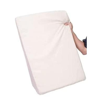 Imagem de Capa Para Almofada Triangular Suave Encosto 65cmX45cmX30cm Em Oxford (VERMELHO)