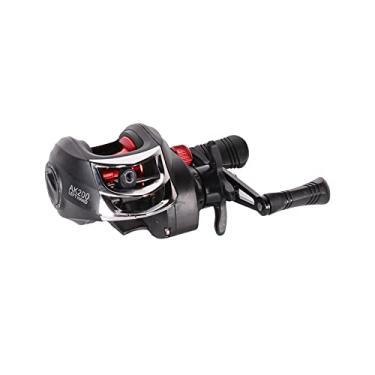 Imagem de Menolana Carretel de Baitcasting 22lbs/10Kg Max Drag 7,2: 1 Carretéis de pesca de isca de alta tecnologia desigual para molinetes de fundição de água salgada e água doce, mão esquerda