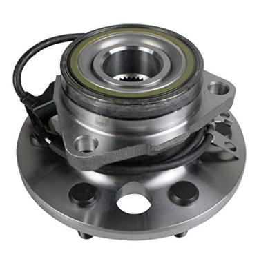 Imagem de MACEL Conjunto do cubo de rolamento da roda dianteira 515024 4WD 4x4 compatível com Chevy Tahoe, 95-99 GMC Yukon, 99-00 Cadillac Escalade, 95-99 Chevy K1500 6 Lugs c/ ABS