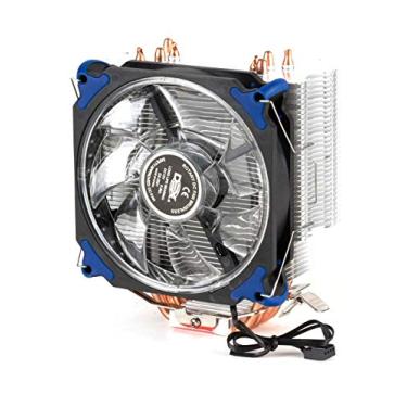 Imagem de Cooler Para Cpu Universal Com 21 Leds Azul Dx-2021