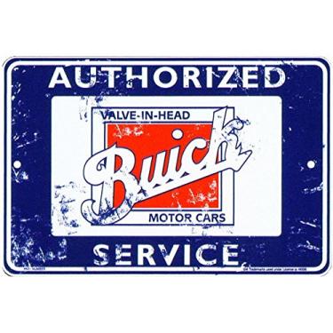 Imagem de Signs 4 Fun Spsabs Buick Serviço Autorizado, Placa de Estacionamento Pequena