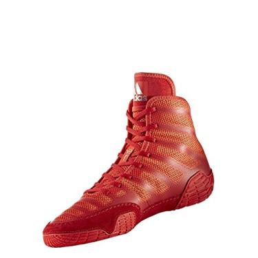 Imagem de Tênis masculino Adidas Adizero Wrestling XIV-M, Red/Silver/Red, 6.5