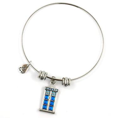 Imagem de Pulseira de caixa de polícia para fãs da série de TV popular presente para homens mulheres meninos meninas decoração policial caixa de chamada - hipoalergênico