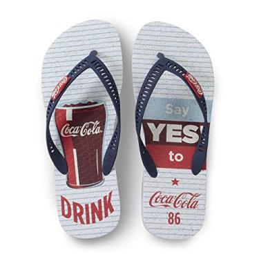 chinelo coca cola masculino promoção