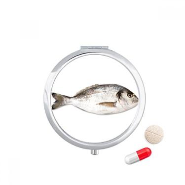 Imagem de Caixa de armazenamento de remédios para atividade de peixe oceano alimento vermelho