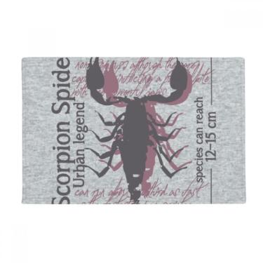 Imagem de DIYthinker Discover World Tapete para porta de banheiro com organismo marinho lagosta antiderrapante