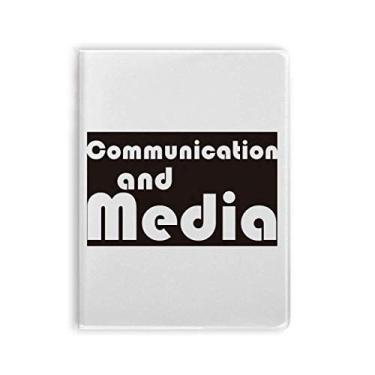 Imagem de Diário de capa macia para notebook Major Communication And Media