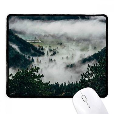 Imagem de Clouds Forestry Science Nature Scenery Mousepad Tapete de borracha para jogos