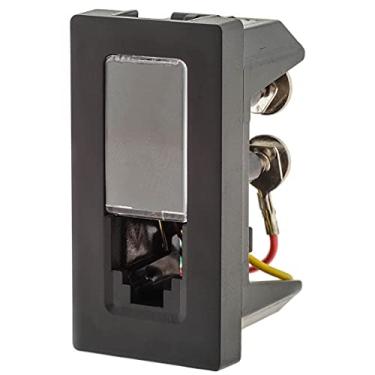 Imagem de TOMADA TELEFONE RJ11 4 FIOS 1M PRETA - PIAL PLUS+ - 615010PT