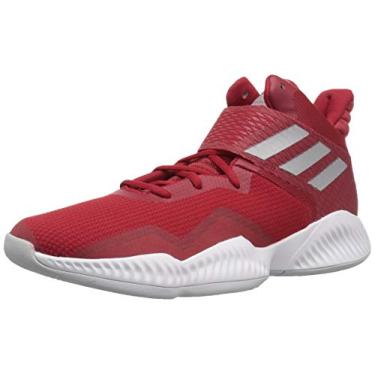 Imagem de adidas Explosive Bounce 2018 Tênis de basquete masculino, Vermelho/prata metálico/vermelho de alta resolução, 5