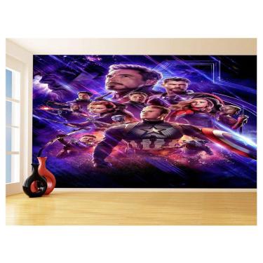 Imagem de Papel De Parede 3D Heróis Vingadores Ultimato 3,5M Nhma284