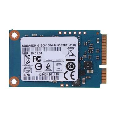 Imagem de Asukohu Unidade SSD mSATA 16GB MSATA SSD para computador disco rígido interno console de jogos laptop disco rígido substituição